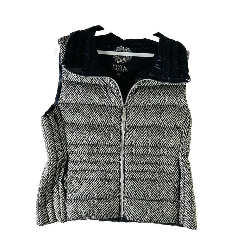 Vince Camuto Down Fill Quilted Puffer Vest Jacket